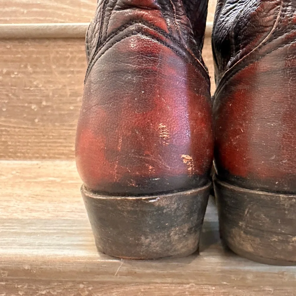 Vintage Lucchese Cowboy Boots | Men’s 9.5D | USA Made - Picture 9 of 16